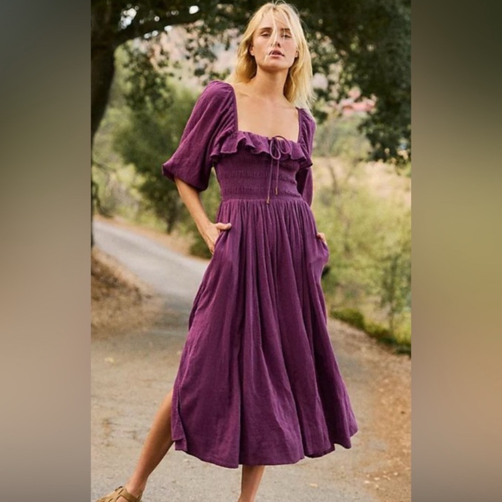 Free People Oasis Midi Dress